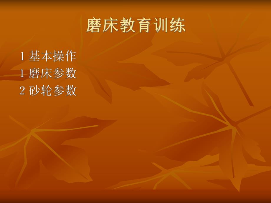 磨床教材.ppt_第1页