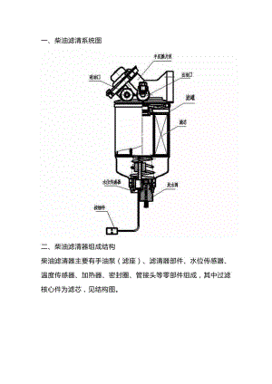 柴油滤清器工作原理.docx