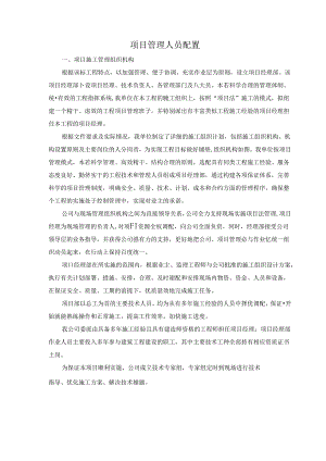 项目管理人员配置.docx